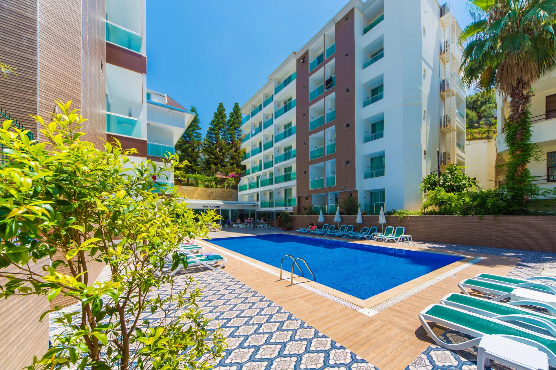 Kleopatra Atlas Hotel in Alanya, Turkse Rivièra