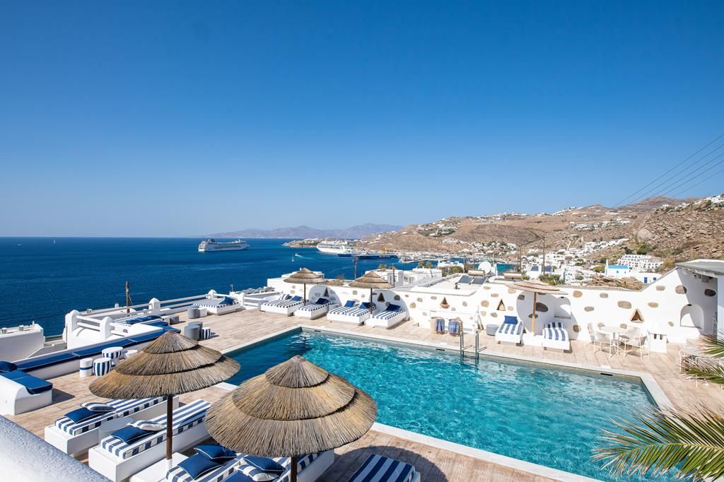 Tagoo Hotel, Mykonos-Stad