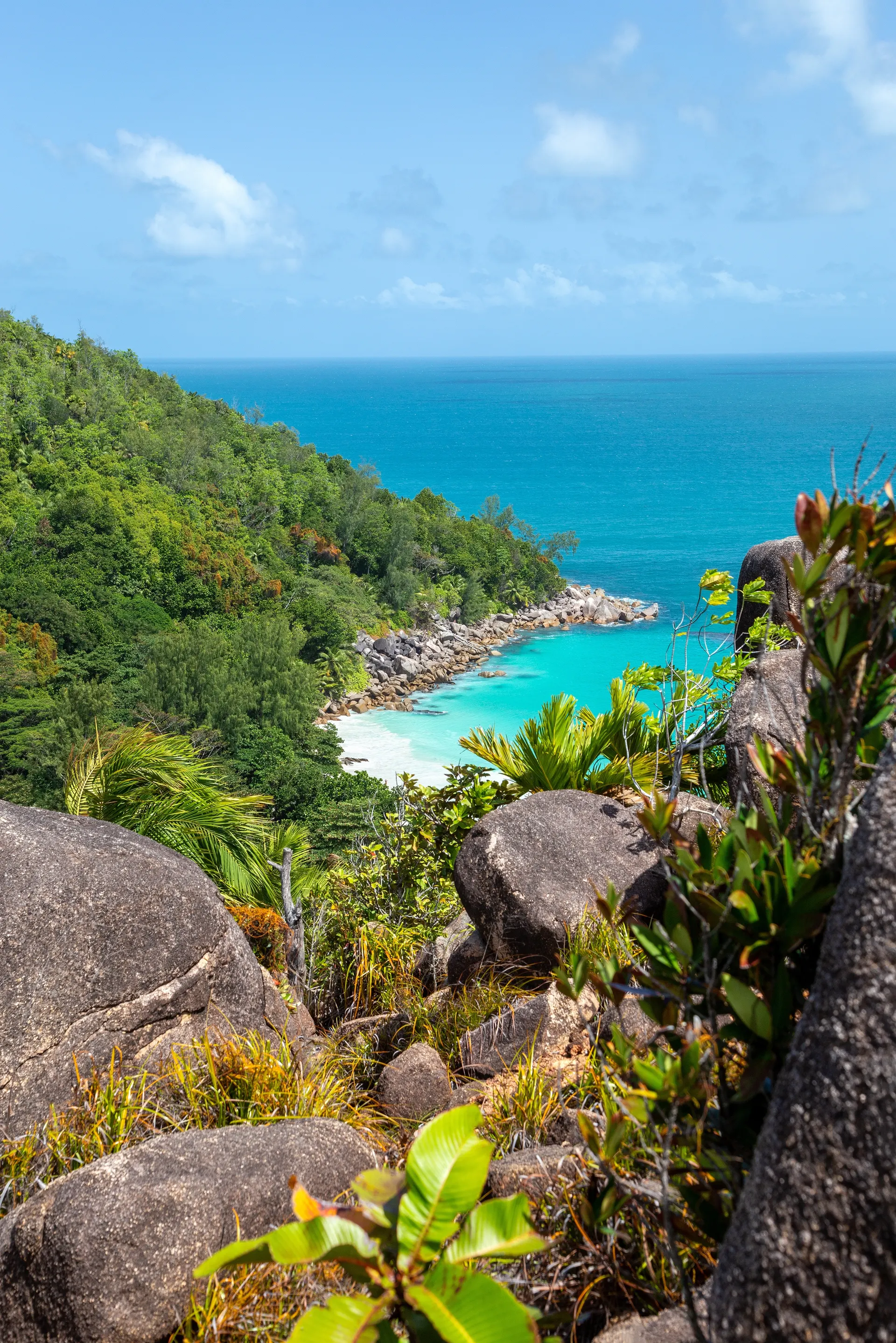 Praslin-Seychellen-Anse Georgette Beach