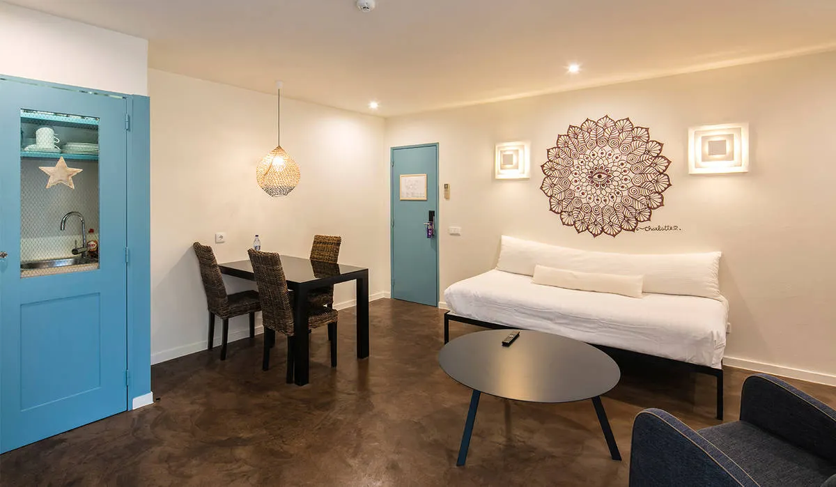 Voorbeeld 2-kamerappartement