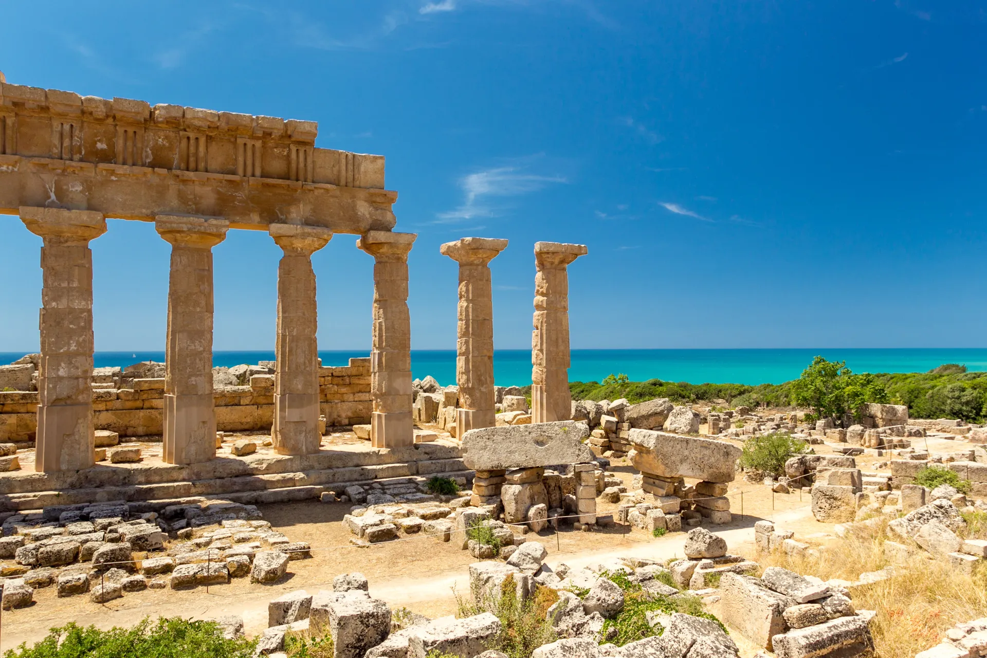 Ontdek het westen van Sicili&euml; vanuit Selinunte, Itali&euml;